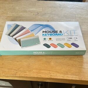 Colorful Mouse and Keyboard Kit